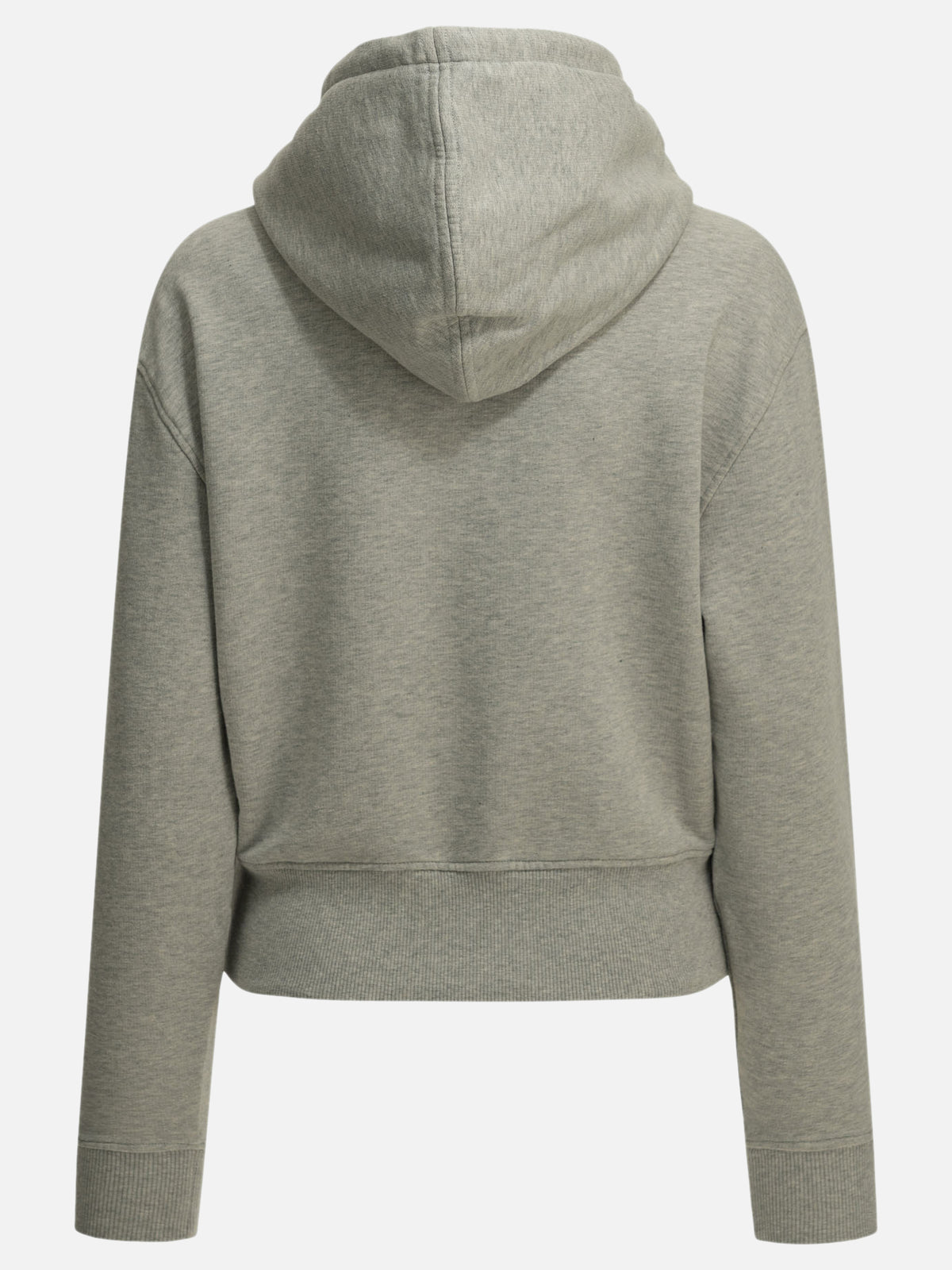 Ami Paris "Ami de Coeur" Hooded Sweatshirt Grey - VIETTI