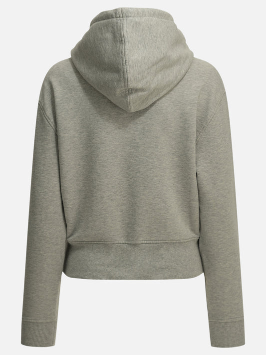 Ami Paris "Ami de Coeur" Hooded Sweatshirt Grey

