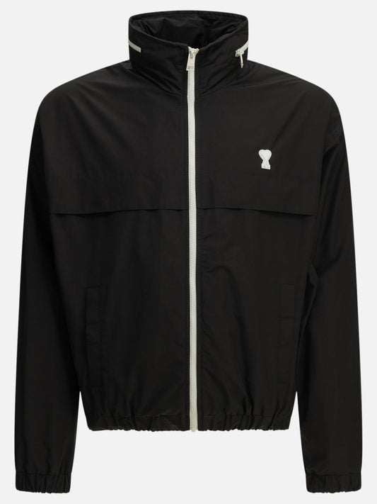 Ami Paris "Ami de Coeur" Windbreaker Black

