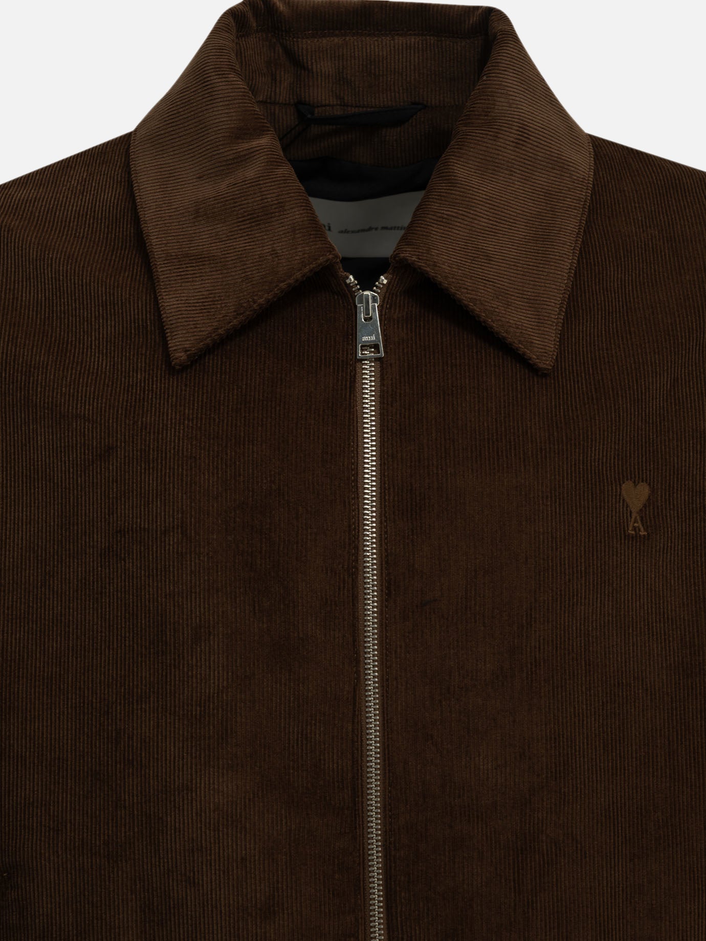 Bomber jackets Logo  Brown - Ami Paris Men | PDP | VIETTI Online Store | thumbnail_3