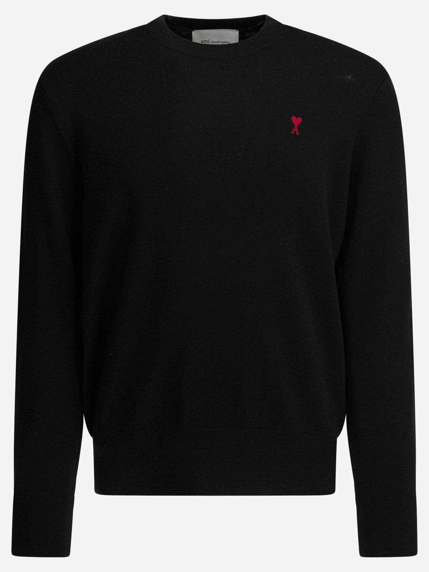Crewneck sweaters Logo  Black - Ami Paris Men | PDP | VIETTI Online Store | Zoom-Modal
