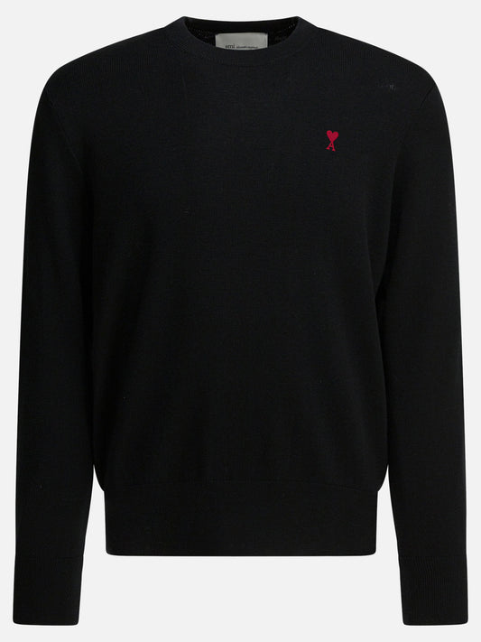 Maglioni girocollo Logo  Nero - Ami Paris Uomo | PLP | VIETTI Online Store 
