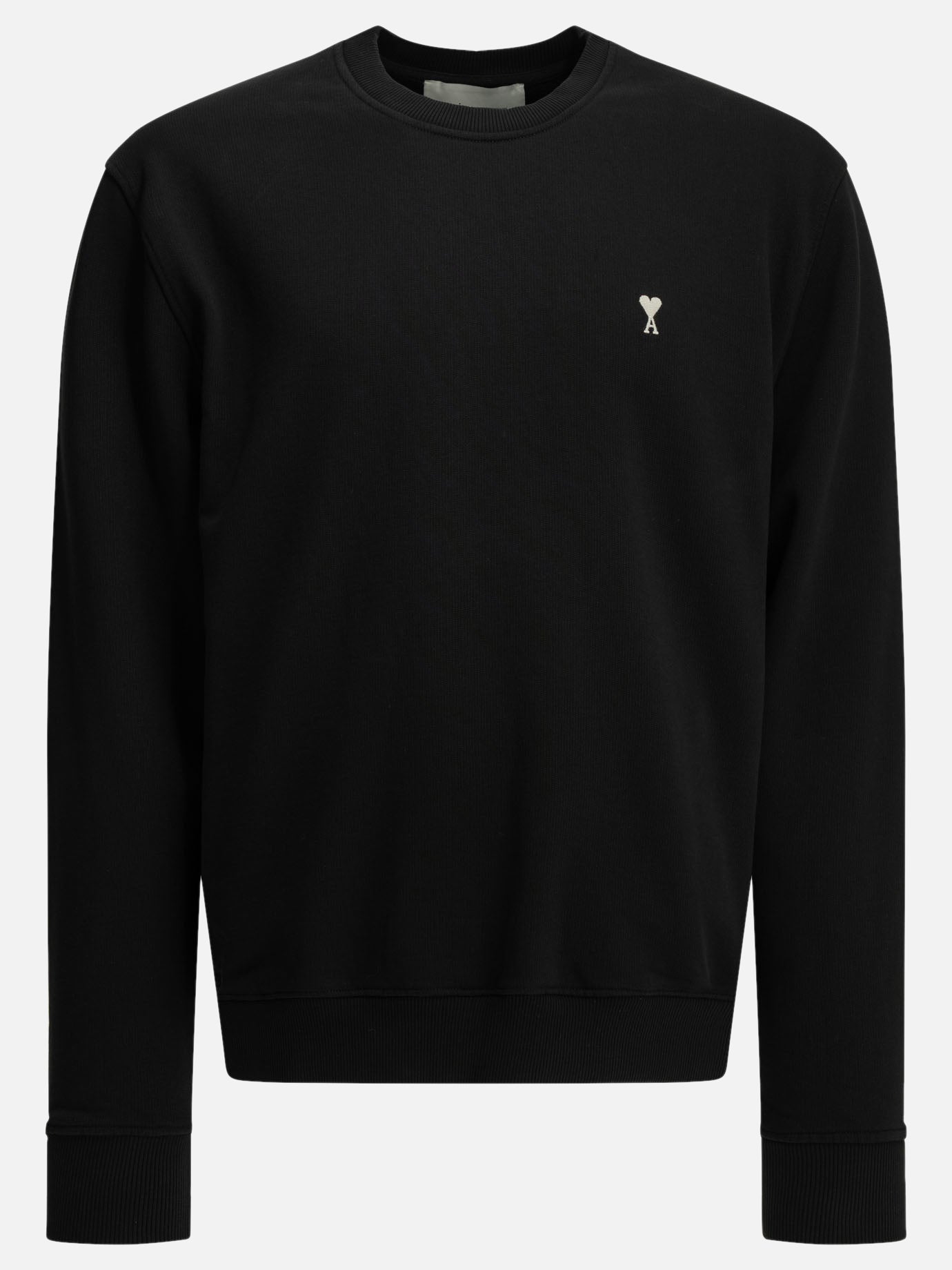 Crewnecks Logo  Black - Ami Paris Men | PDP | VIETTI Online Store | thumbnail