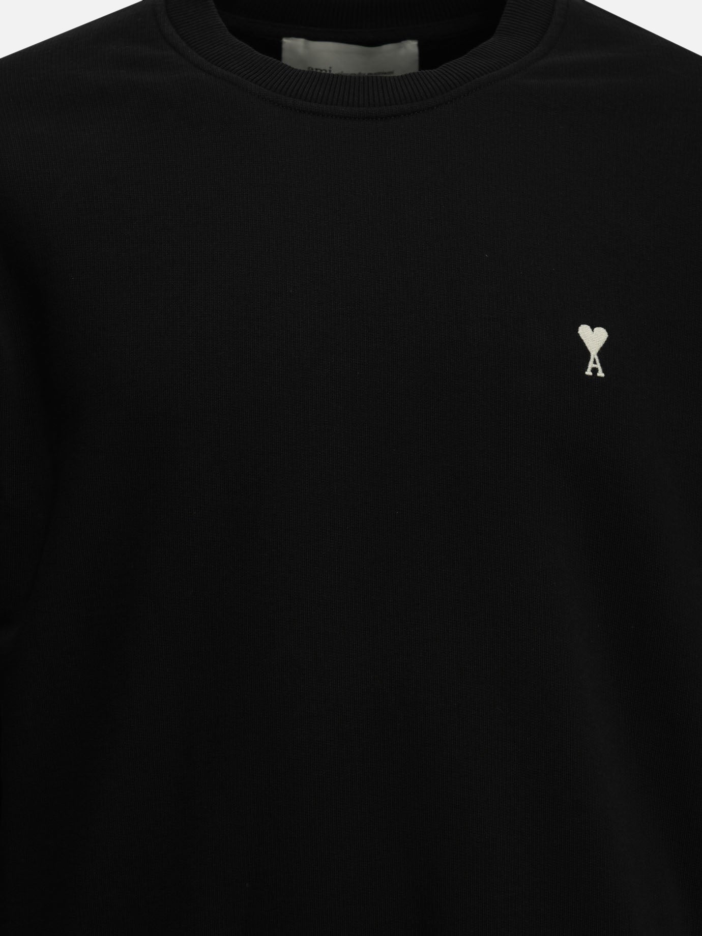 Crewnecks Logo  Black - Ami Paris Men | PDP | VIETTI Online Store | Zoom-Modal_3
