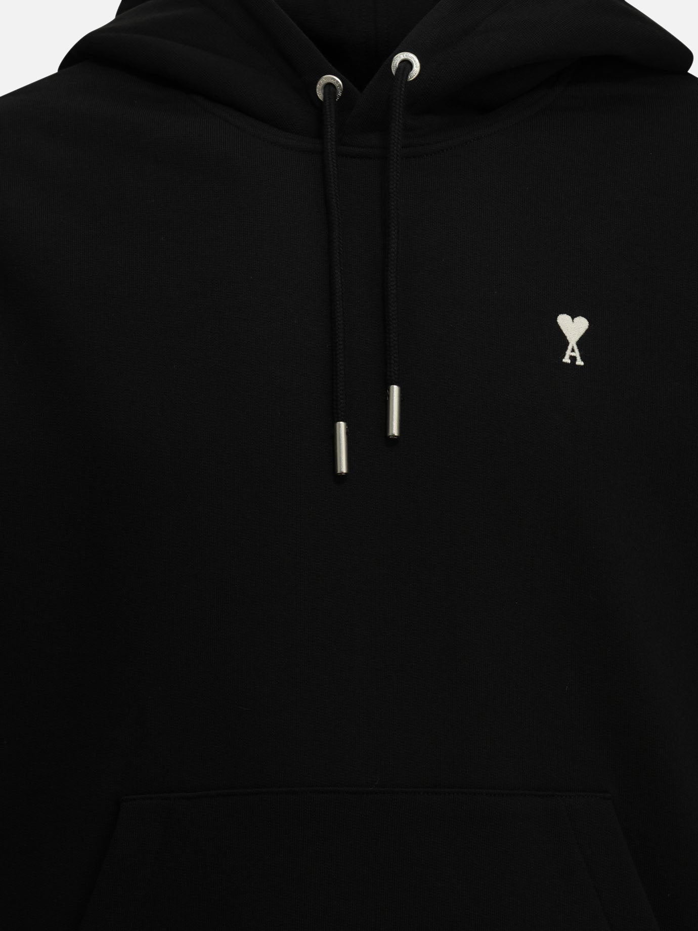 Felpe con cappuccio Logo  Nero - Ami Paris Uomo | PDP | VIETTI Online Store | Zoom-Modal_5
