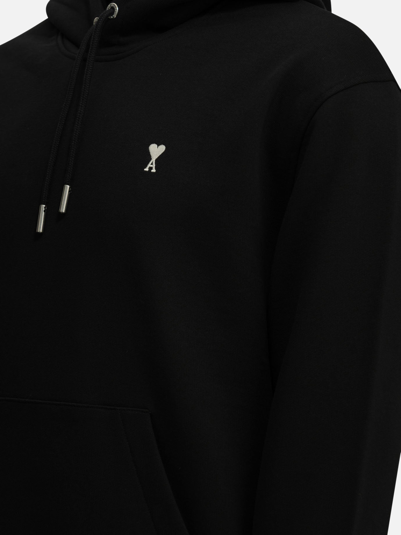 Felpe con cappuccio Logo  Nero - Ami Paris Uomo | PDP | VIETTI Online Store | thumbnail_6
