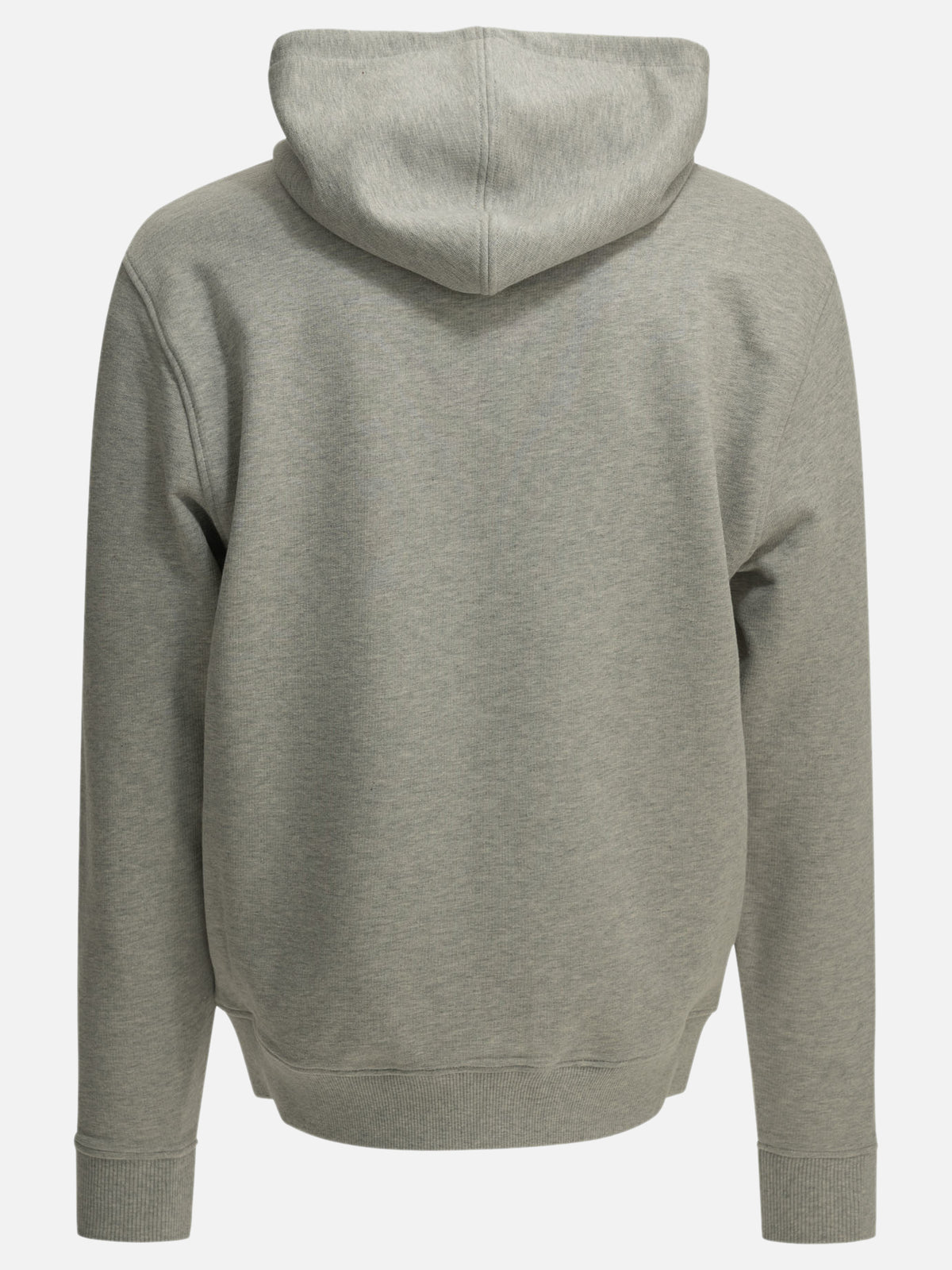 Ami Paris "Ami de Couer" Zip-Up Sweatshirt Grey - VIETTI