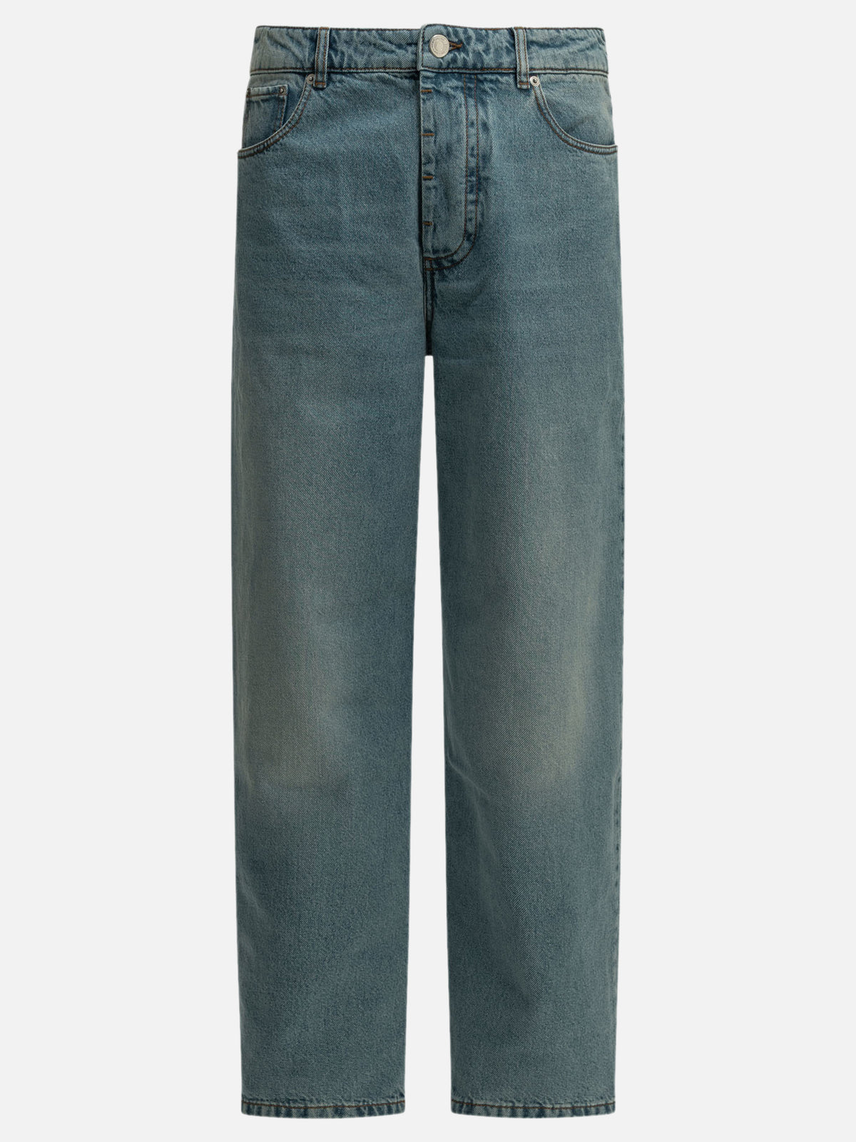 Ami Paris Wide-leg jeans Light blue

