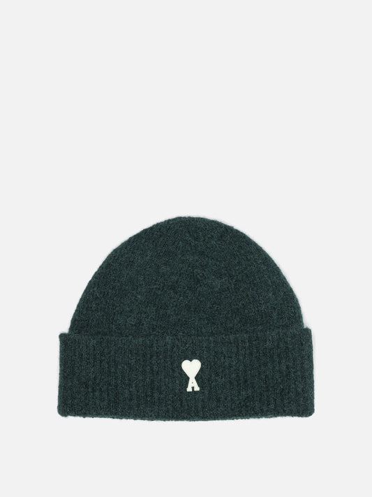 Ami Paris Alpaca Beanie Green

