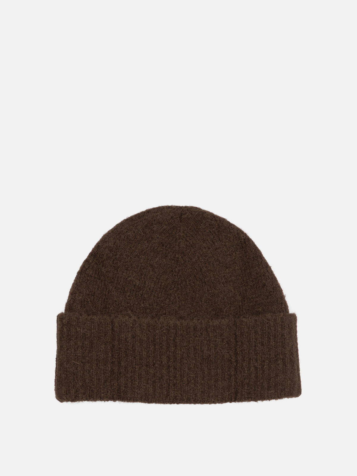 Ami Paris Alpaca Beanie Brown - VIETTI