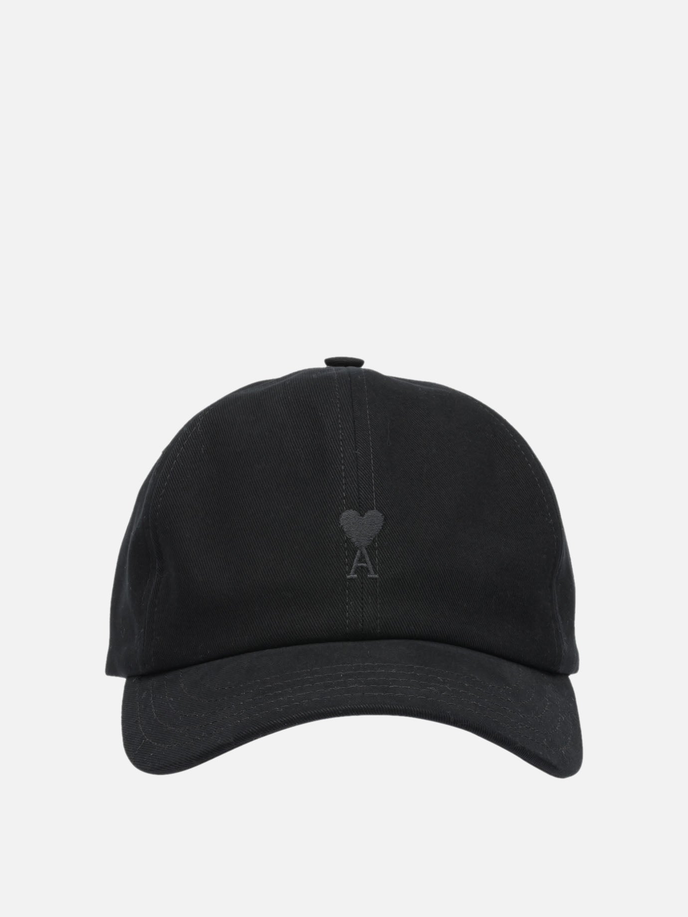 Ami Paris "Ami De Cœur" Baseball Cap Black - VIETTI