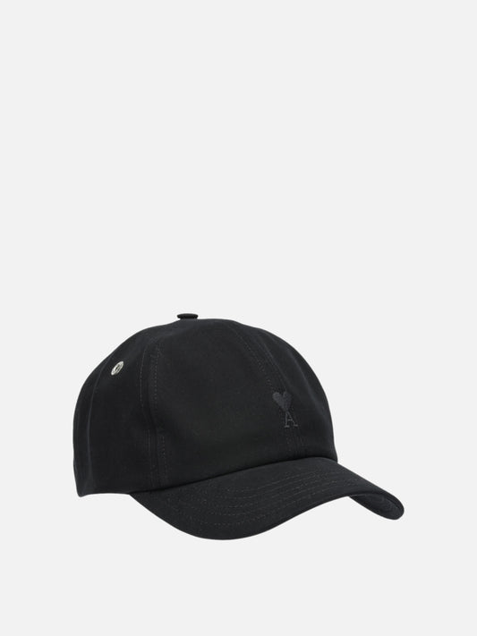 Ami Paris "Ami De Cœur" Baseball Cap Black

