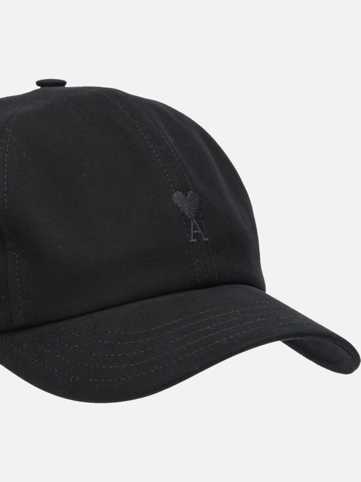 Ami Paris "Ami De Cœur" Baseball Cap Black

