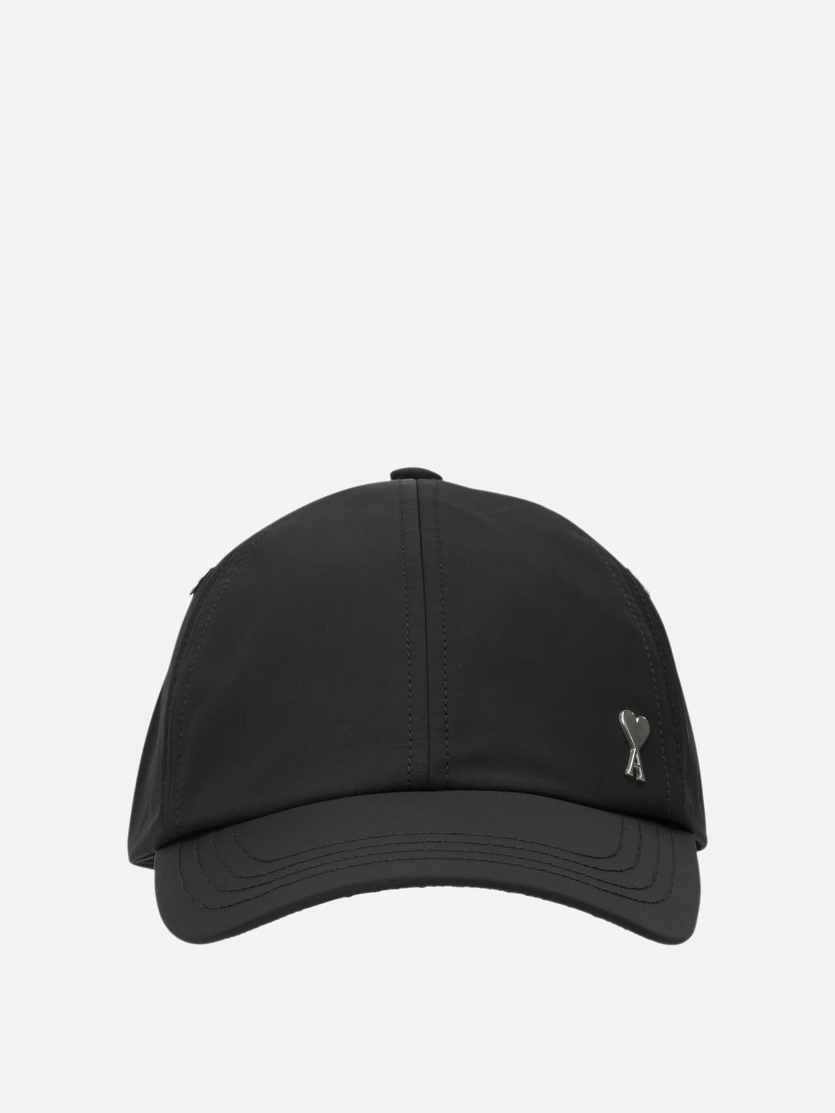 Ami Paris Baseball cap with logo Black