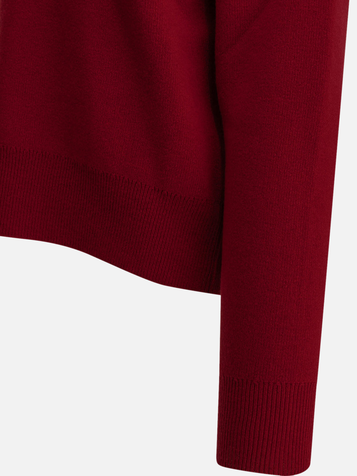 Ami Paris Wool Turtleneck Sweater Red

