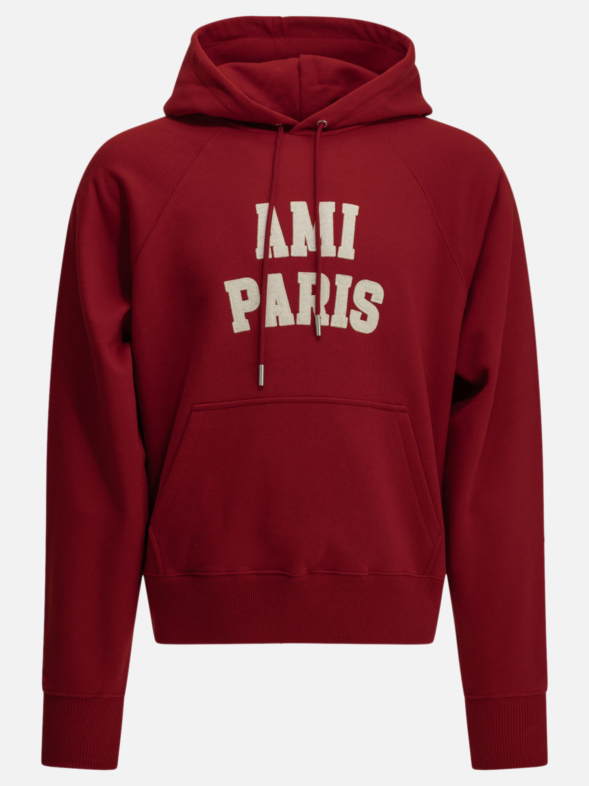Ami Paris "Ami Paris" Hoodie Red

