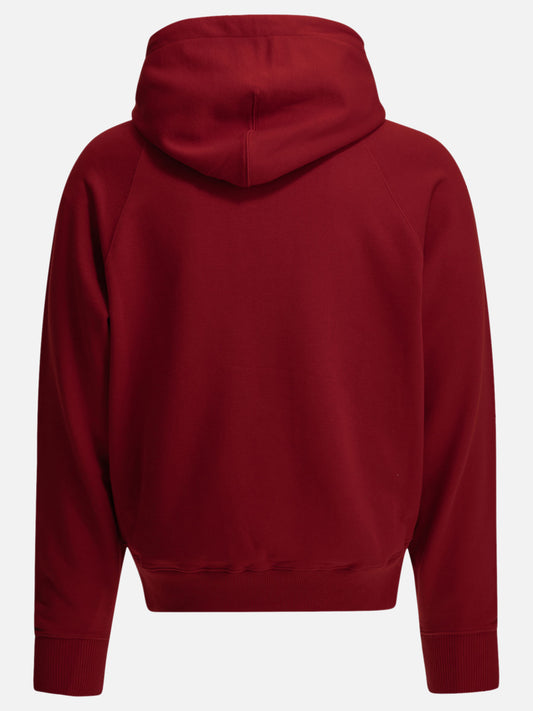Ami Paris "Ami Paris" Hoodie Red

