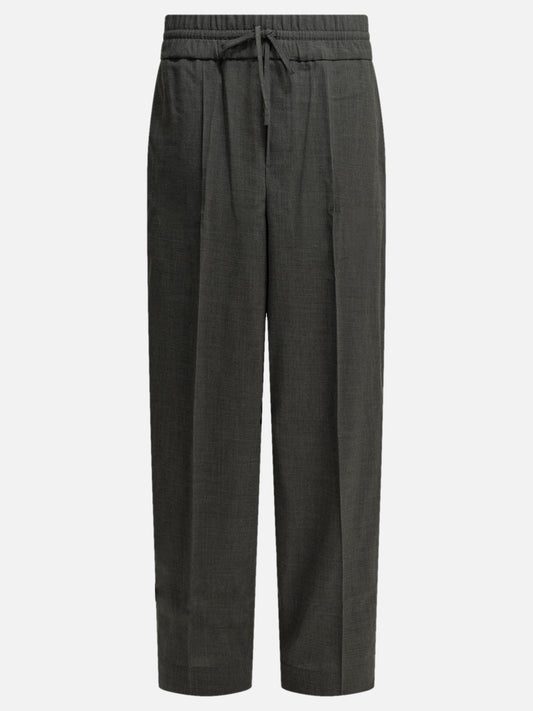 Pantaloni casual Solid colour  Grigio - Ami Paris Uomo | PDP | VIETTI Online Store 
