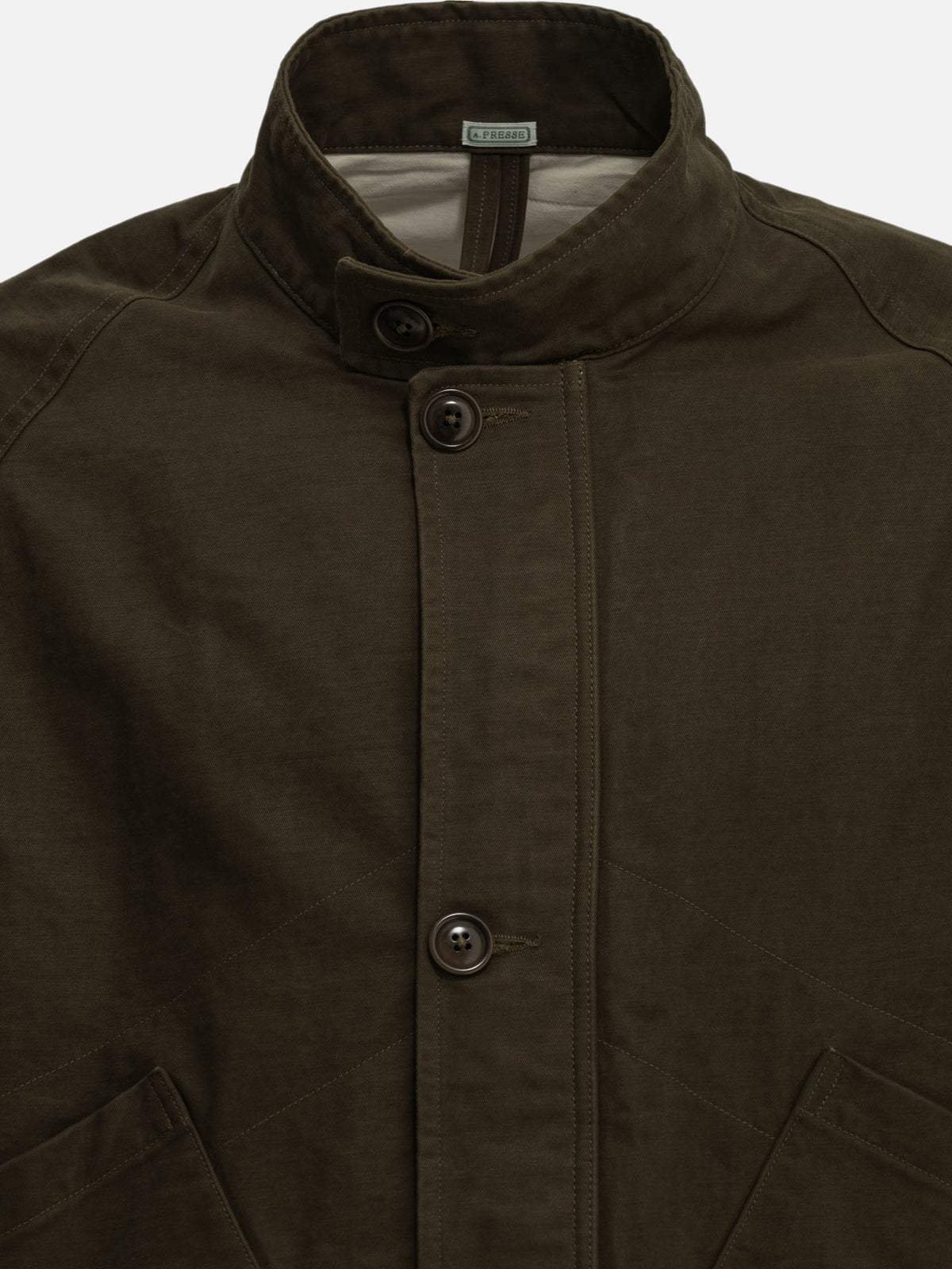 A.Presse Bomber "Vintage British Royal Navy Jacket" Verde - VIETTI
