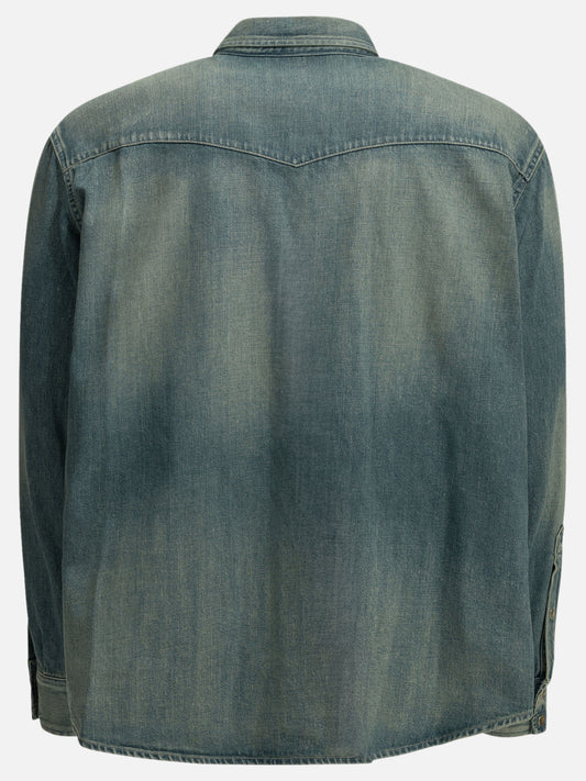 Casual shirts Solid colour  Light blue - A.Presse Men | PLP | VIETTI Online Store | 2
