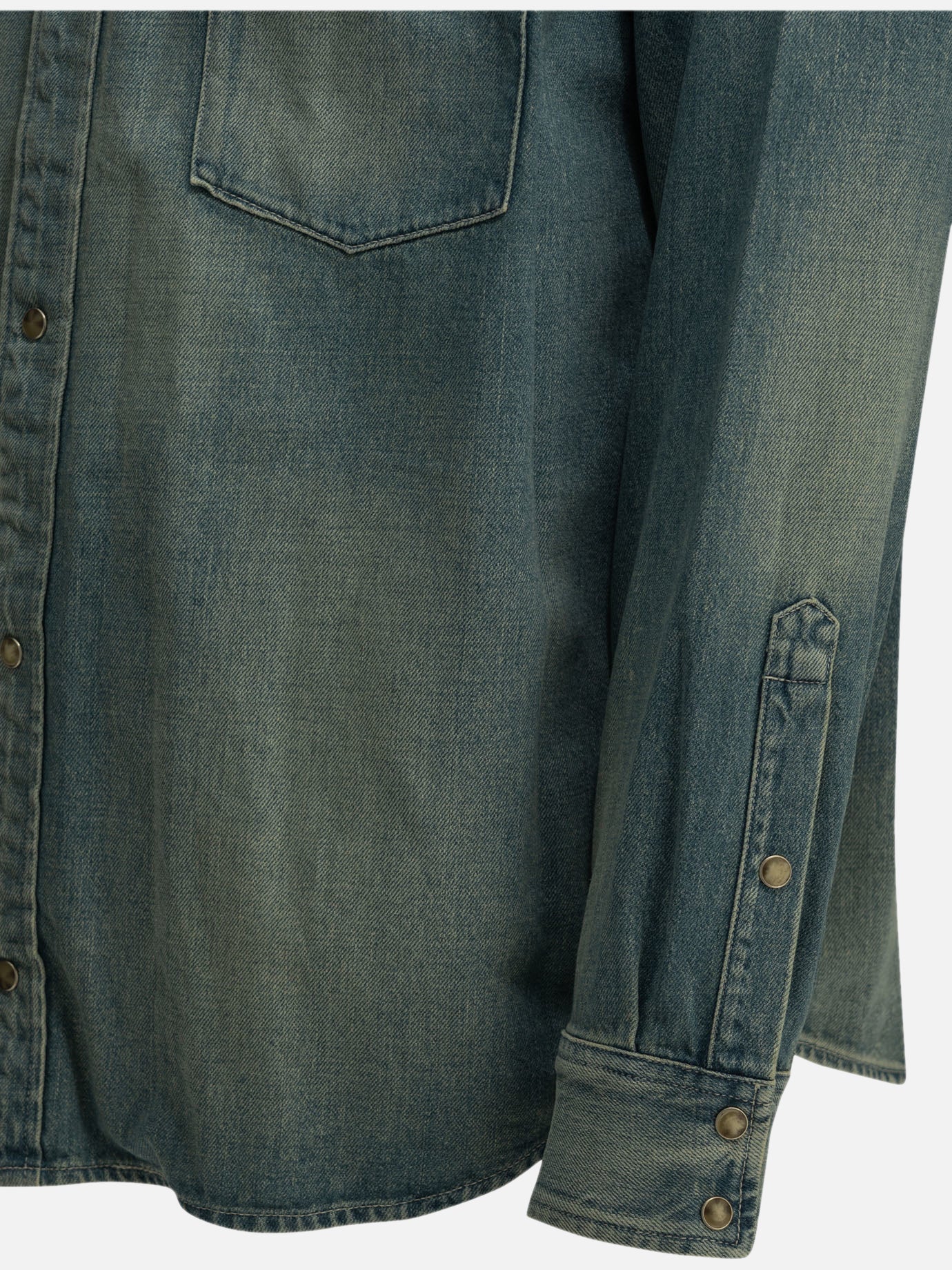 Casual shirts Solid colour  Light blue - A.Presse Men | PDP | VIETTI Online Store | thumbnail_4