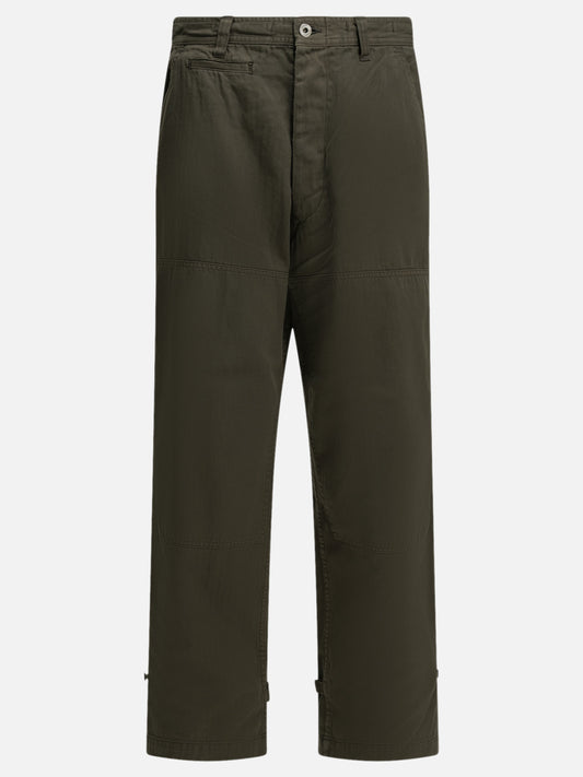 A.Presse "Double Knee" Cargo Pants Green

