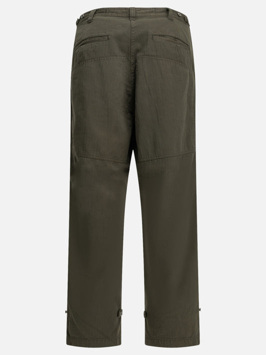 A.Presse "Double Knee" Cargo Pants Green

