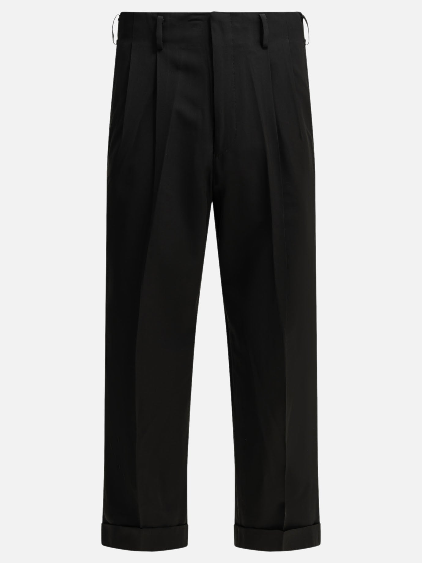 Tailored trousers Solid colour  Black - A.Presse Men | PDP | VIETTI Online Store | thumbnail