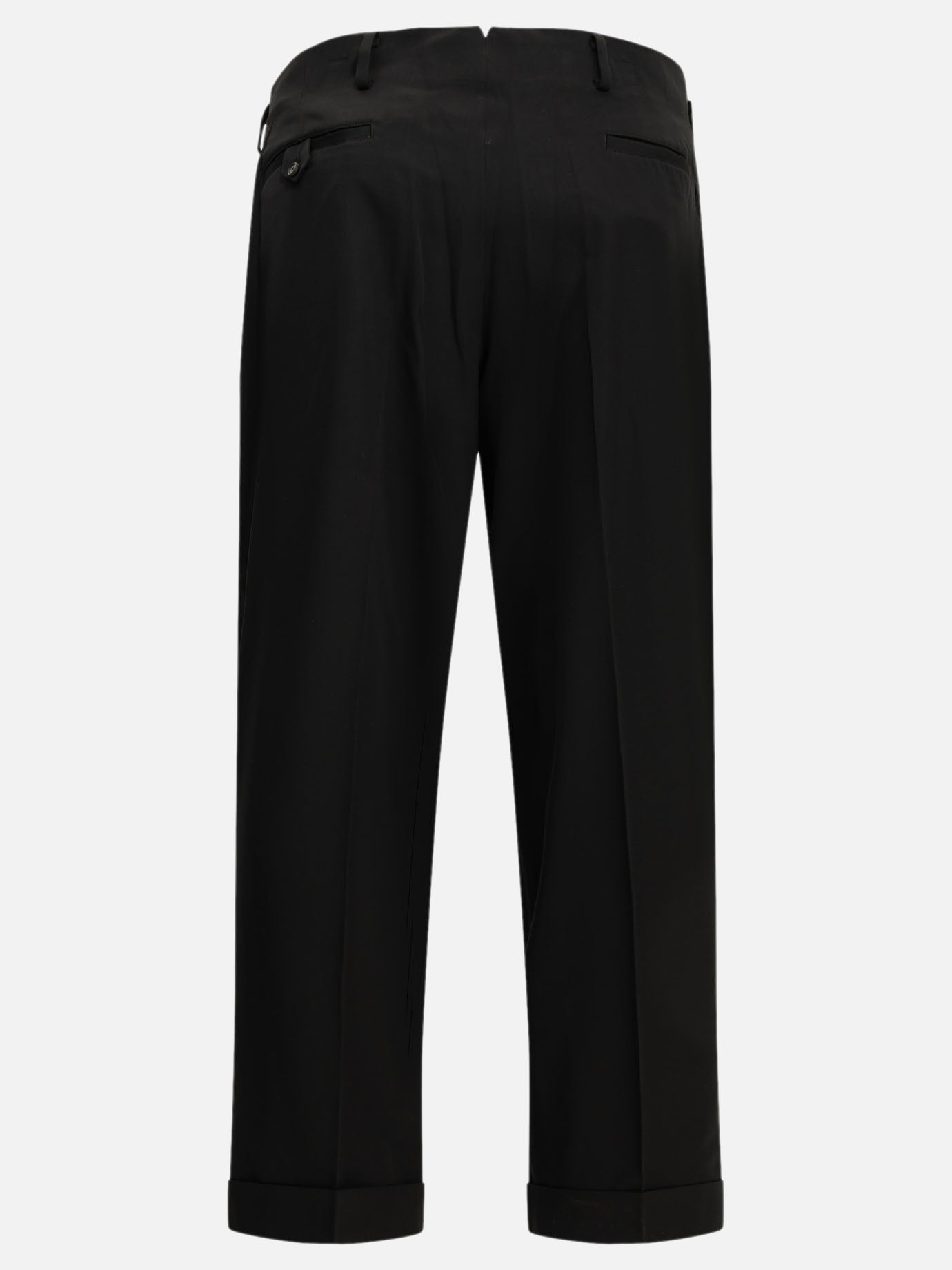 Tailored trousers Solid colour  Black - A.Presse Men | PDP | VIETTI Online Store | thumbnail_2