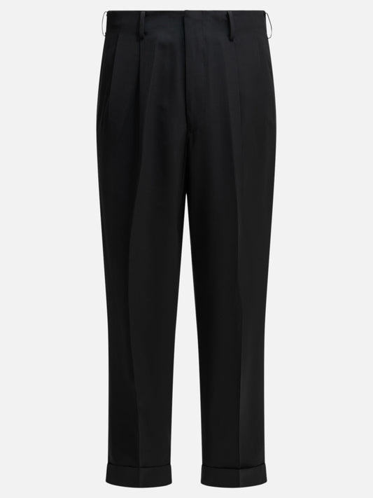 Tailored trousers Solid colour  Blue - A.Presse Men | PDP | VIETTI Online Store 
