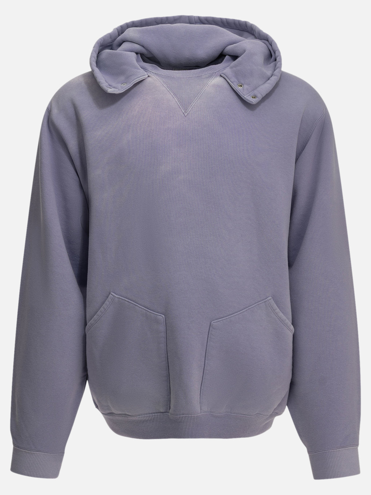 A.Presse "Vintage Snap Parka" Hoodie Purple - VIETTI