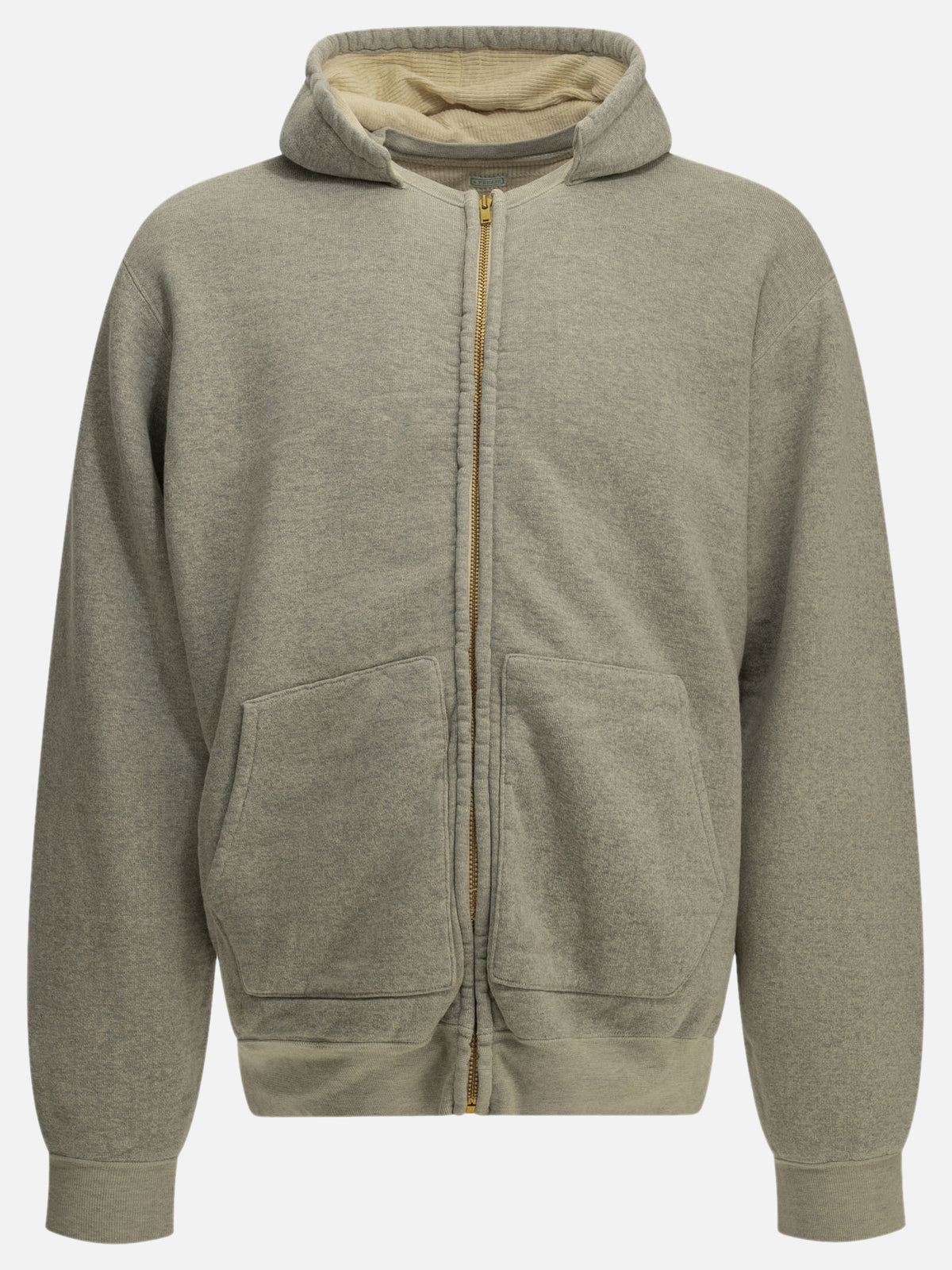 A.Presse "Vintage Parka" Zip-Up Sweatshirt Grey - VIETTI