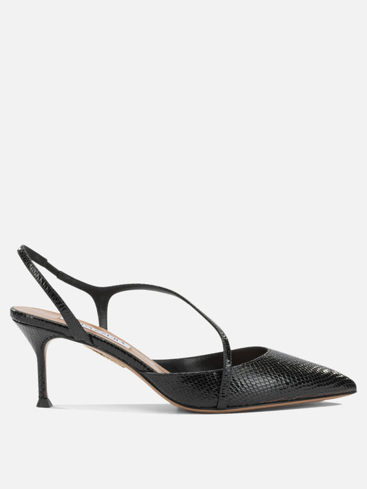Aquazzura "Dynasty 65MM" Pumps Black

