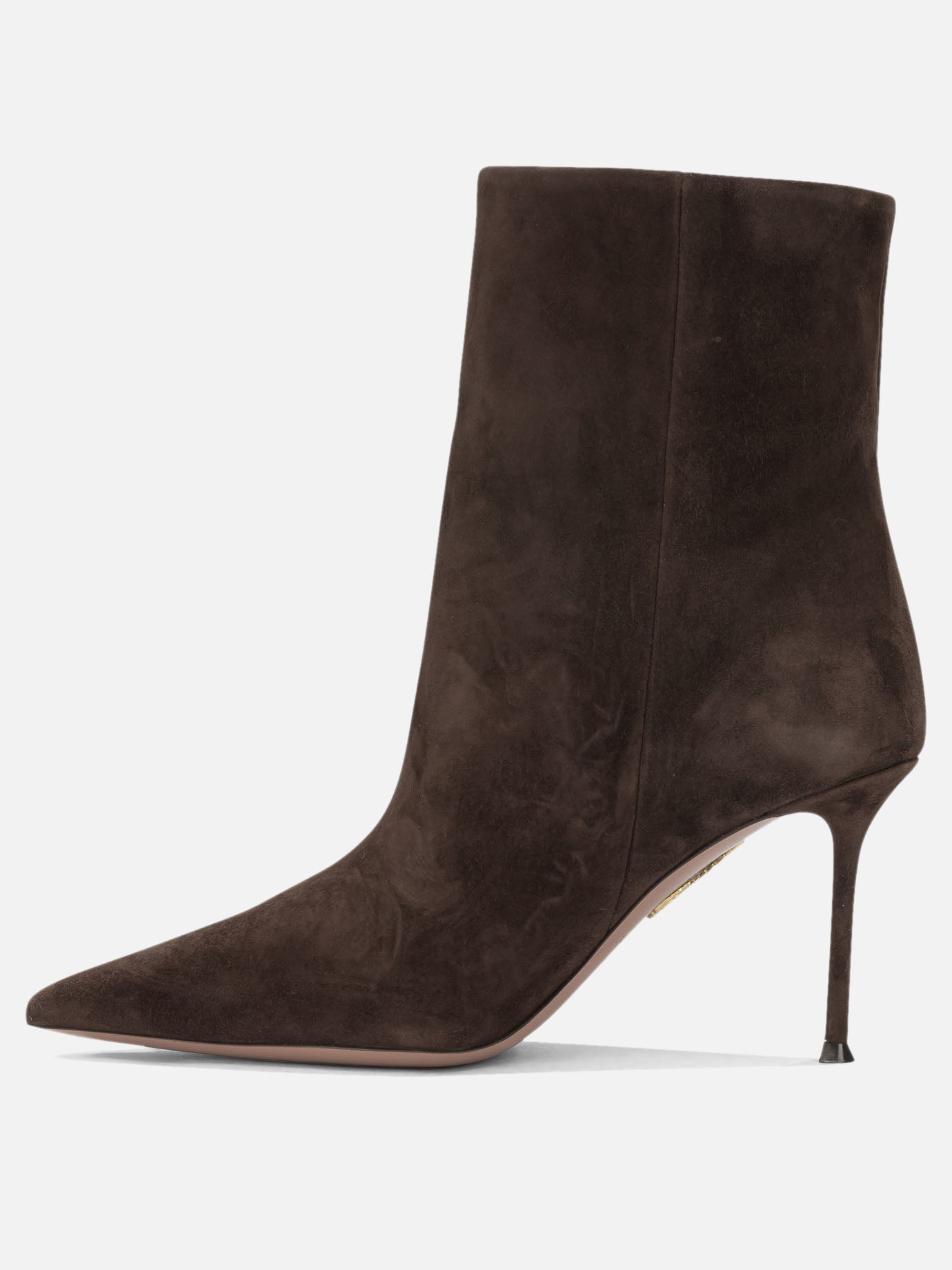 Zipped boots 100% calf leather - 100% calf leather  Brown - Aquazzura Women | PDP | VIETTI Online Store | Zoom-Modal_3
