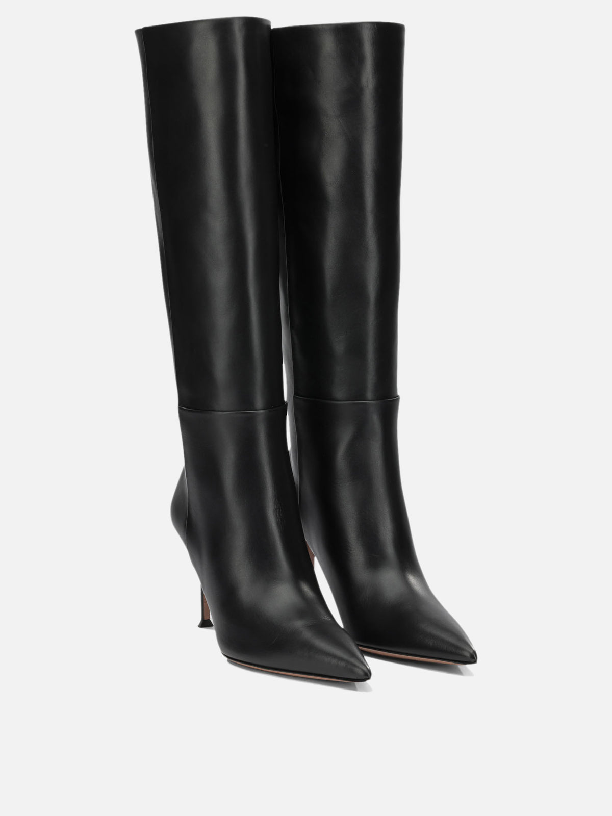 Aquazzura Stivali al ginocchio "Harper 85MM" Nero - VIETTI