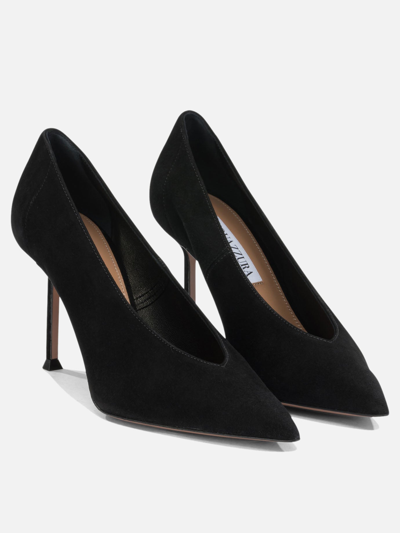 Pumps 100% suede - 100% leather  Black - Aquazzura Women | PDP | VIETTI Online Store | thumbnail_2