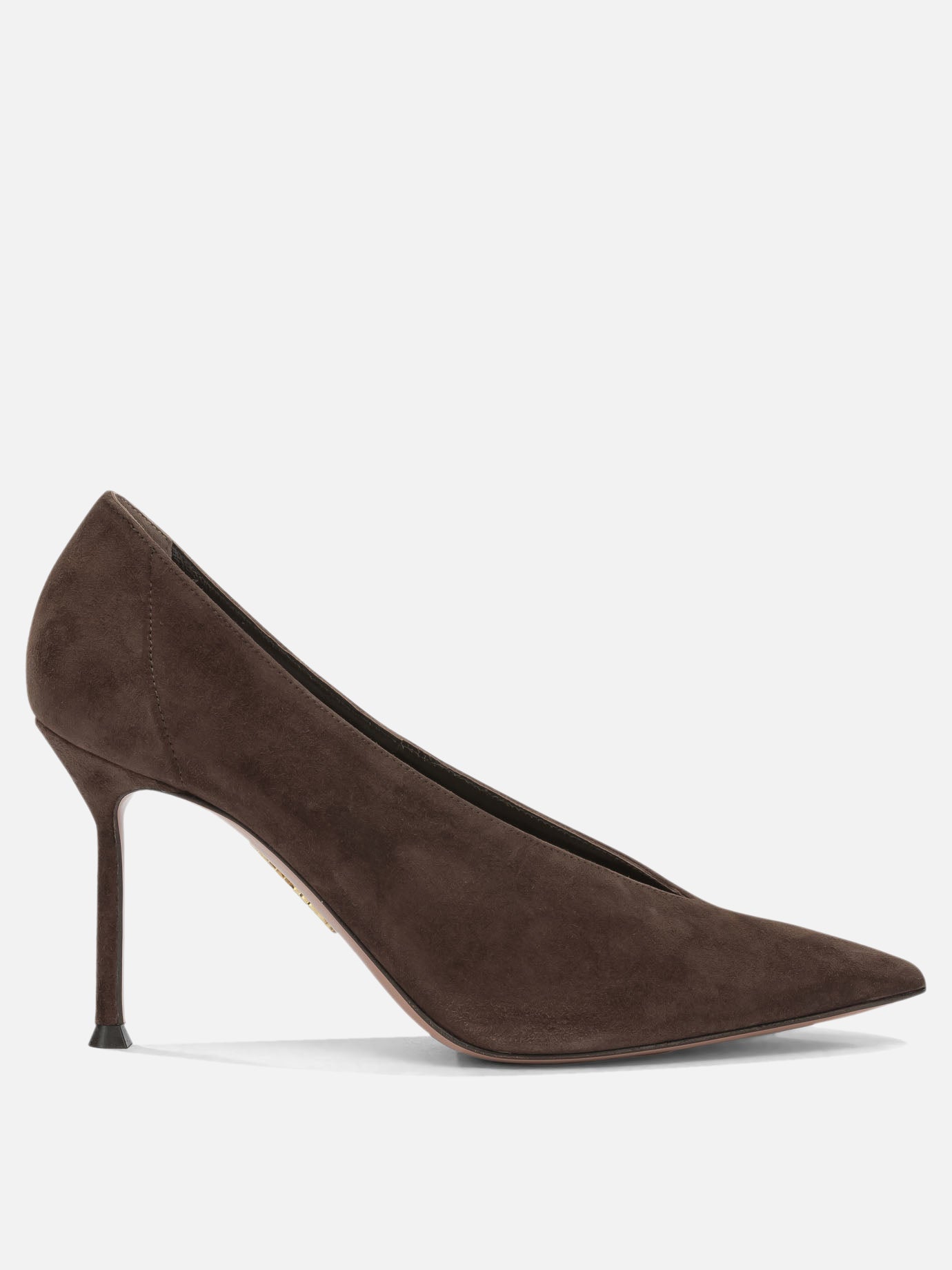 Pumps 100% suede - 100% leather  Brown - Aquazzura Women | PDP | VIETTI Online Store | thumbnail