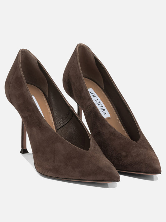 Pumps 100% suede - 100% leather  Brown - Aquazzura Women | PDP | VIETTI Online Store | 2
