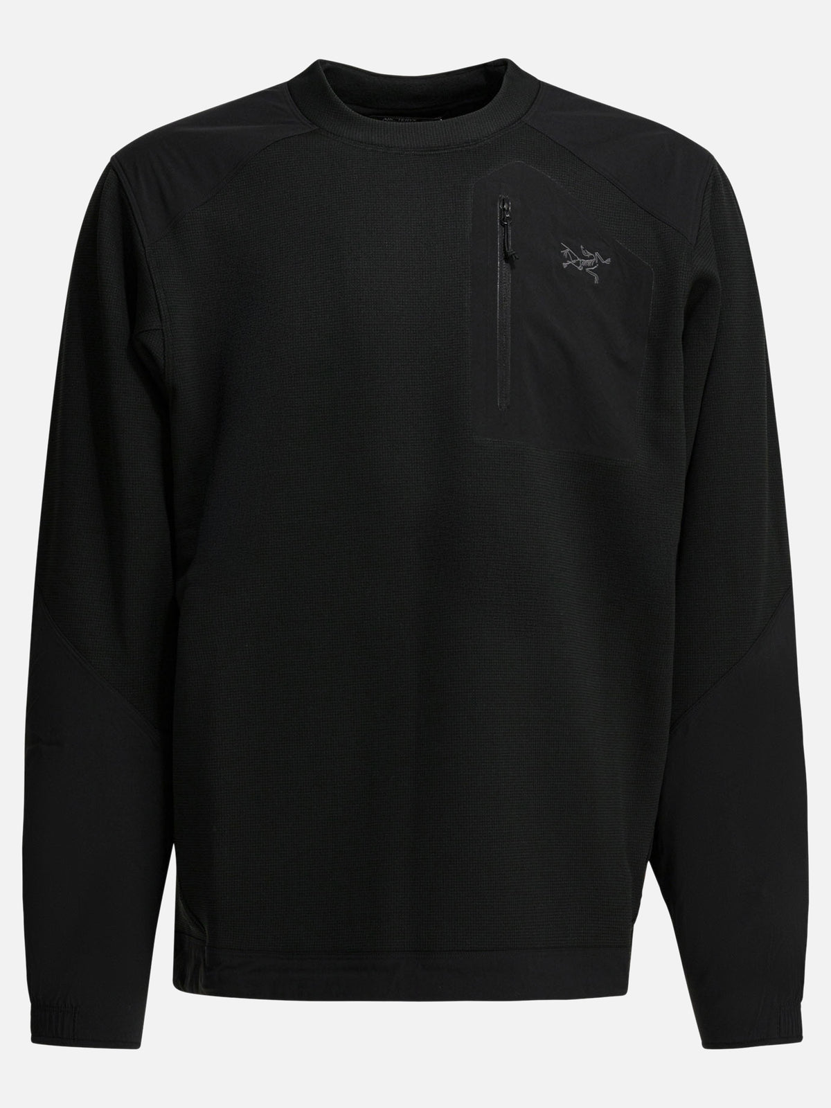 Arc'teryx "Konseal" Crew-Neck Sweatshirt Black

