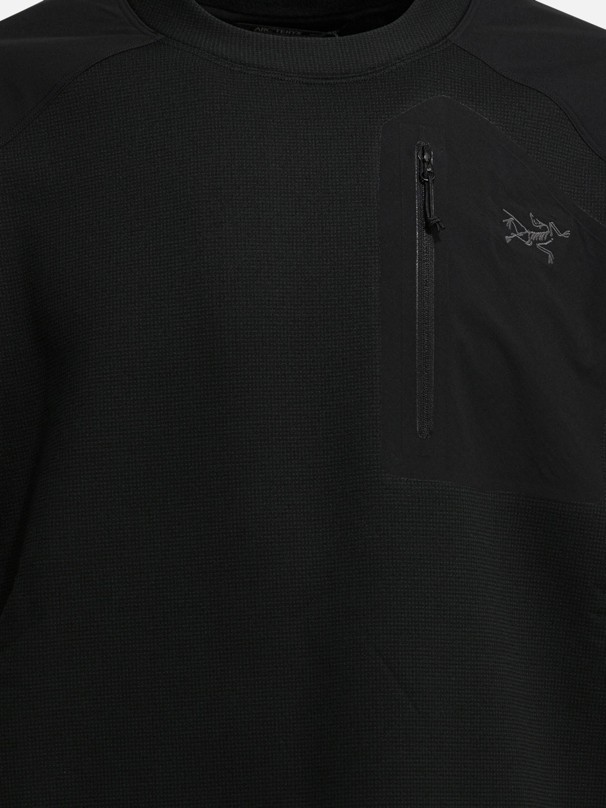 Arc'teryx "Konseal" Crew-Neck Sweatshirt Black - VIETTI
