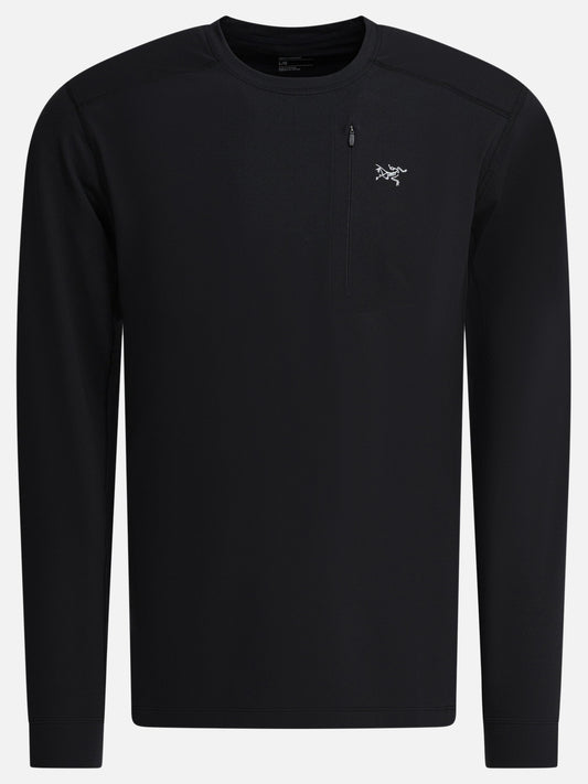 Arc'teryx "Rho LT" Crew-neck T-shirt Black


