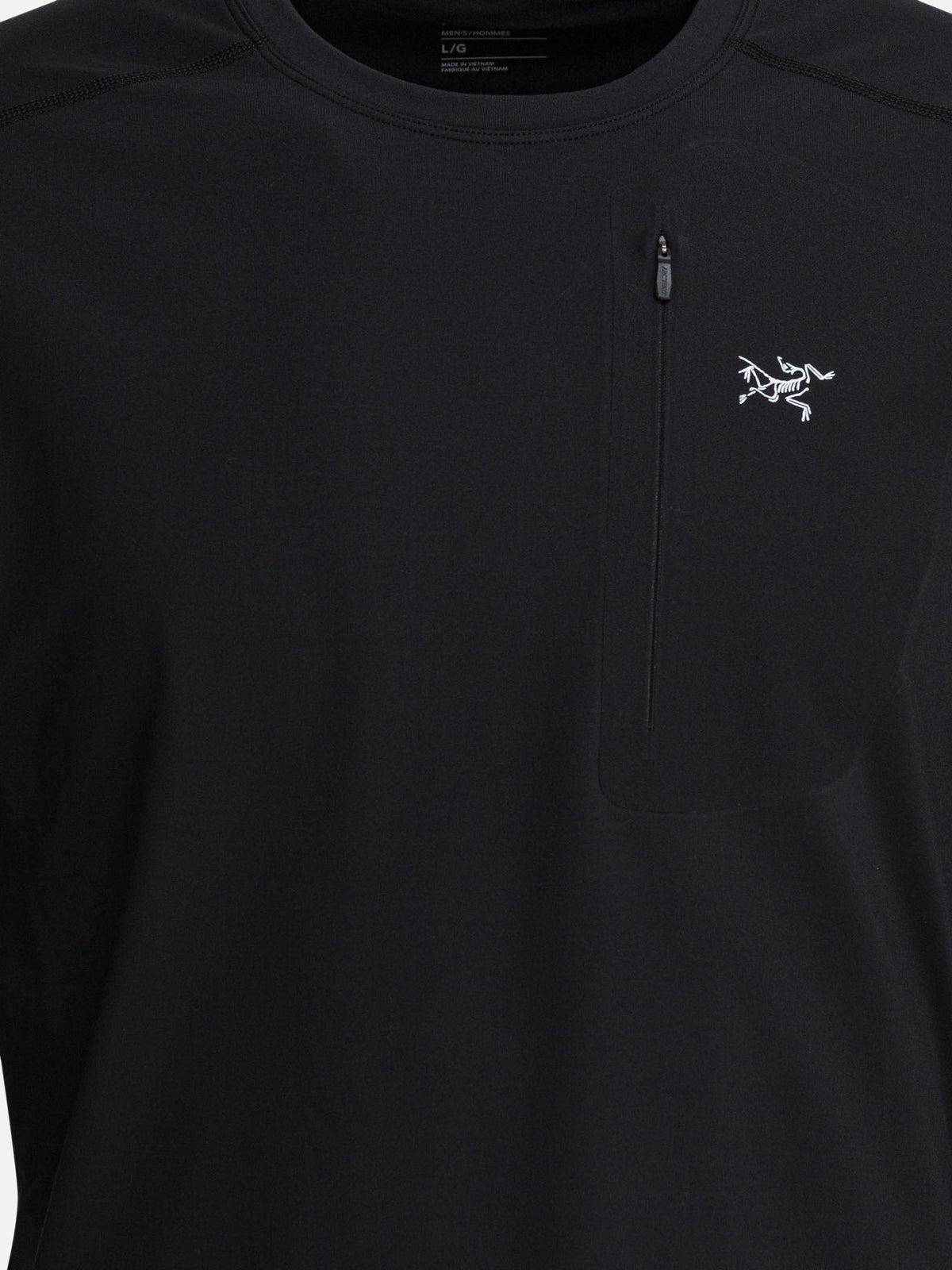 Arc'teryx "Rho LT" Crew-neck T-shirt Black

