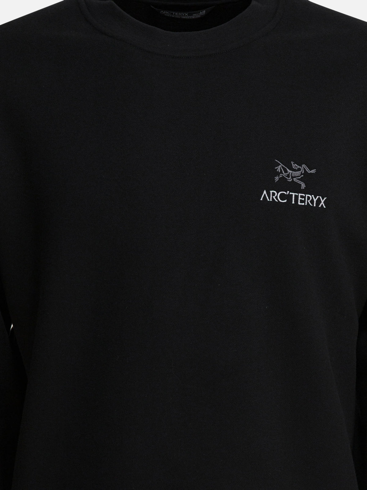 Arc'teryx "Emblem" crewneck sweatshirt Black - VIETTI