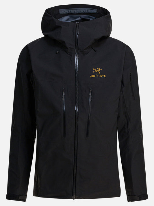 Arc'teryx "Alpha SV" windbreaker jacket Yellow

