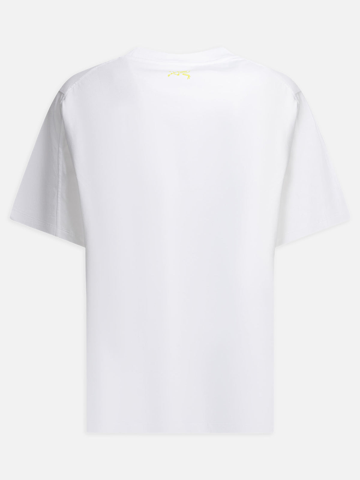 Arc'teryx "Kragg Cotton Lithographica SS" crewneck T-shirt White - VIETTI