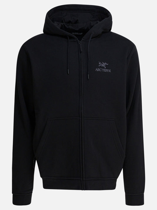 Arc'teryx "Emblem FZ" hoodie Black

