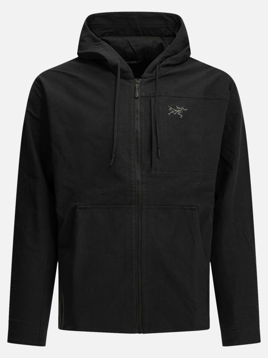 Arc'teryx "Cronin AR" Zip-Up Sweatshirt Black

