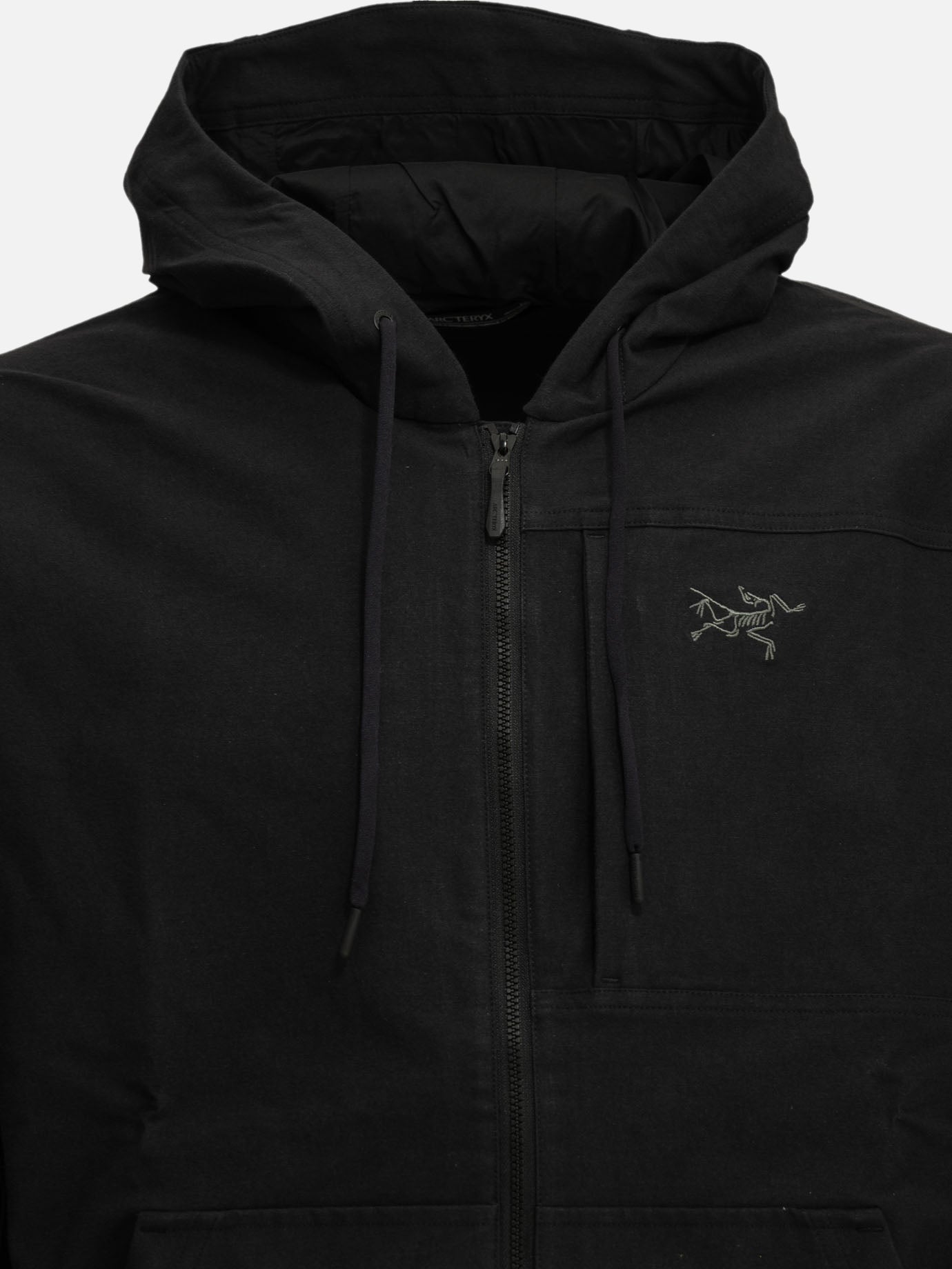 Arc'teryx "Cronin AR" Zip-Up Sweatshirt Black - VIETTI