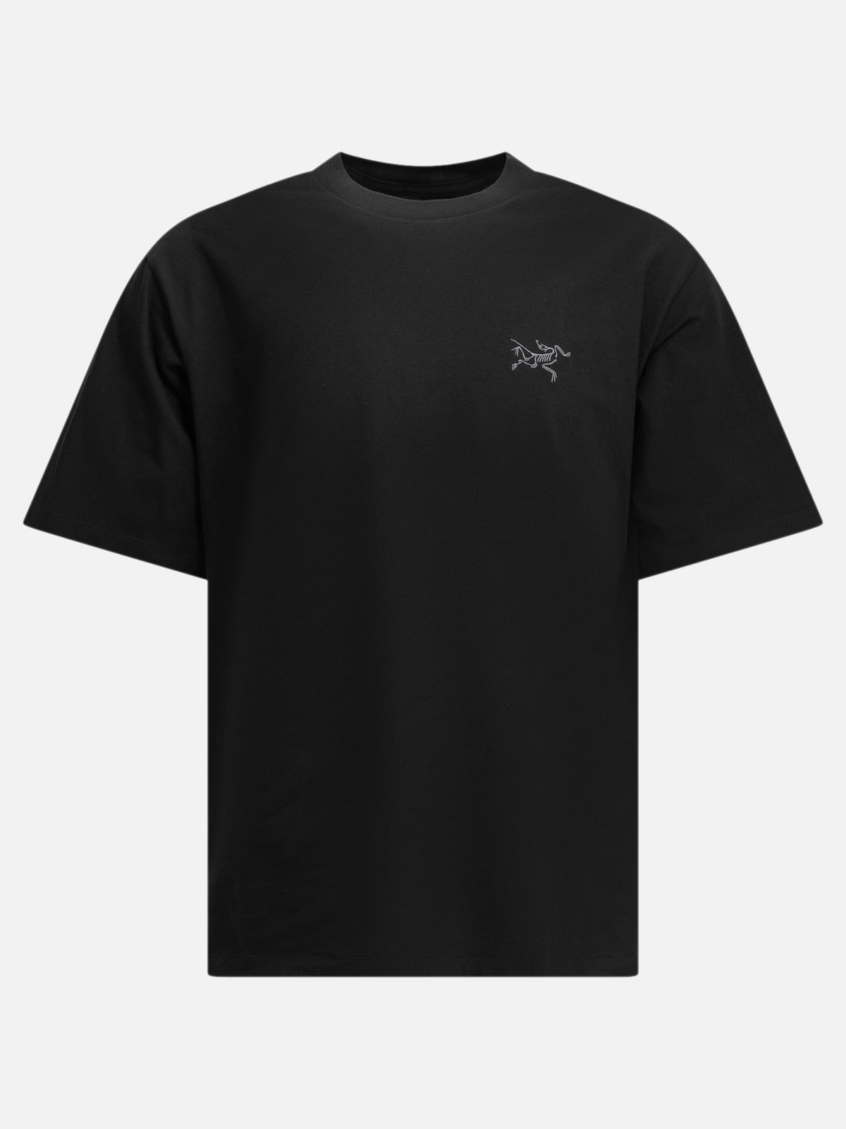 Arc'teryx "Kragg Emblem" Crew Neck T-Shirt Black - VIETTI