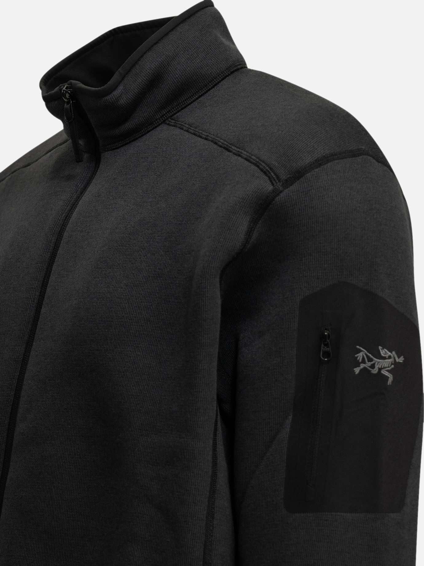 Arc'teryx "Covert" Zip-Up Sweatshirt Black - VIETTI